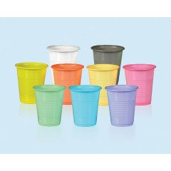 Plasdent SUPER 5oz. PLASTIC CUPS (1000pcs/case) - DUSTY ROSE